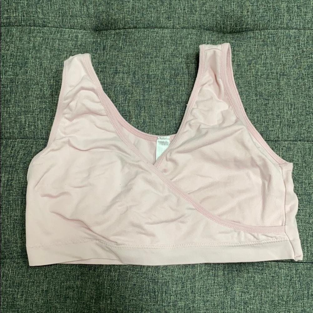 Light pink nursing bra (stretchy material)